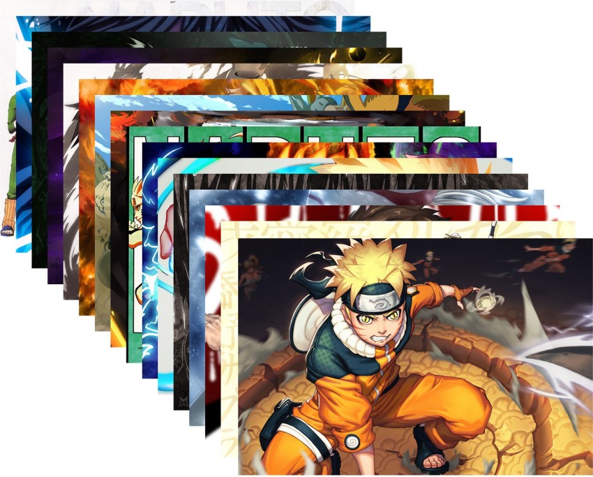 Pack of 16 Naruto Poster | Anime Poster | HD Photos for Wall decor  (Size-A3+) Photographic Paper - Animation & Cartoons, Gaming, Art &  Paintings, Decorative, Comics, Children posters in India -