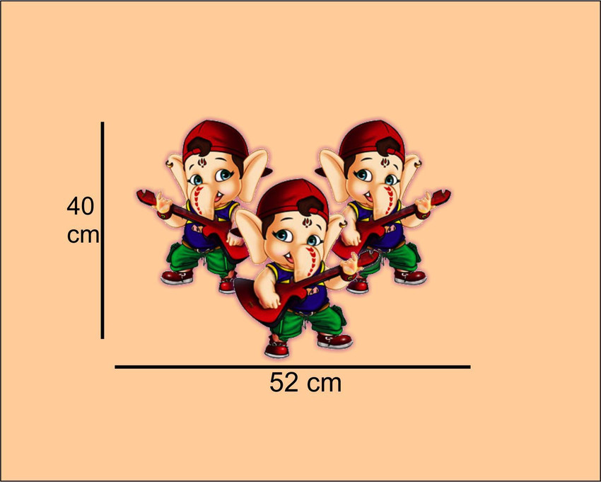 Varadvinayak 52 cm Cartoon Ganesh ji Self Adhesive Sticker Price in India - Buy Varadvinayak 52 cm Cartoon Ganesh ji Self Adhesive Sticker online at Varadvinayak 52 cm Cartoon Ganesh ji Self Adhesive Sticker Price in India - Buy Varadvinayak 52 cm Cartoon Ganesh ji Self Adhesive Sticker online at