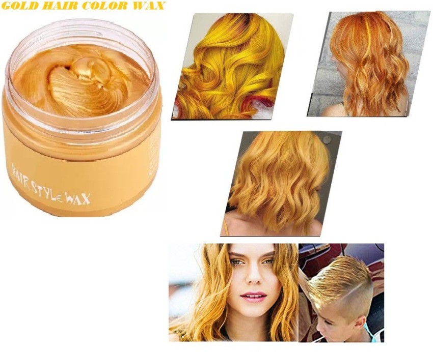 MYEONG BEST AND NEW GOLD HAIR COLOR WAX FOR MAN AND WOMAN , GOLD - Price in  India, Buy MYEONG BEST AND NEW GOLD HAIR COLOR WAX FOR MAN AND WOMAN ,