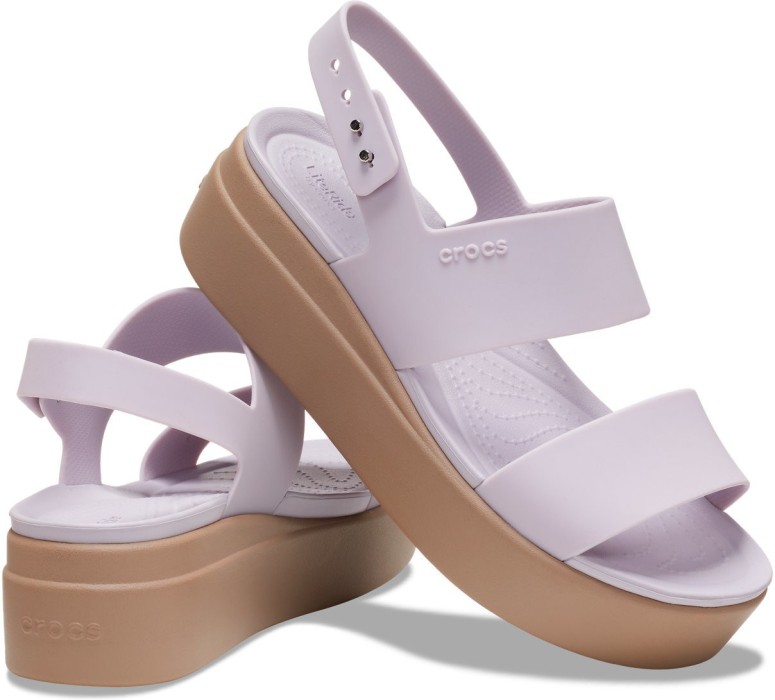 crocs brooklyn low wedge price