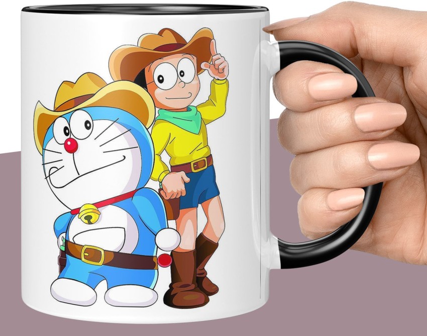 NH10 DESIGNS Doraemon Nobita Cartoon Printed Coffee Cup For Girls Boys  Friends- DC3TM 14 Ceramic Coffee Mug Price in India - Buy NH10 DESIGNS Doraemon  Nobita Cartoon Printed Coffee Cup For Girls