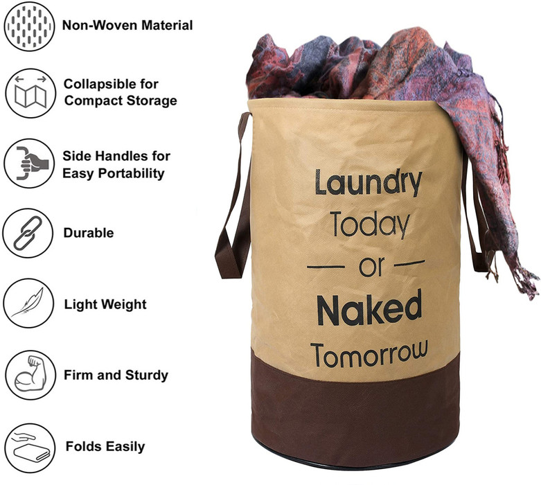 Share 71+ brown laundry bag latest esthdonghoadian