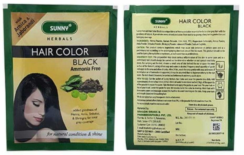 Sunny Bakson Hair colour Review Herbal colour in hindi  YouTube