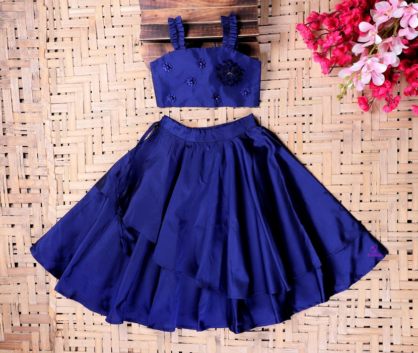 Crop top lehenga for baby girl cheap