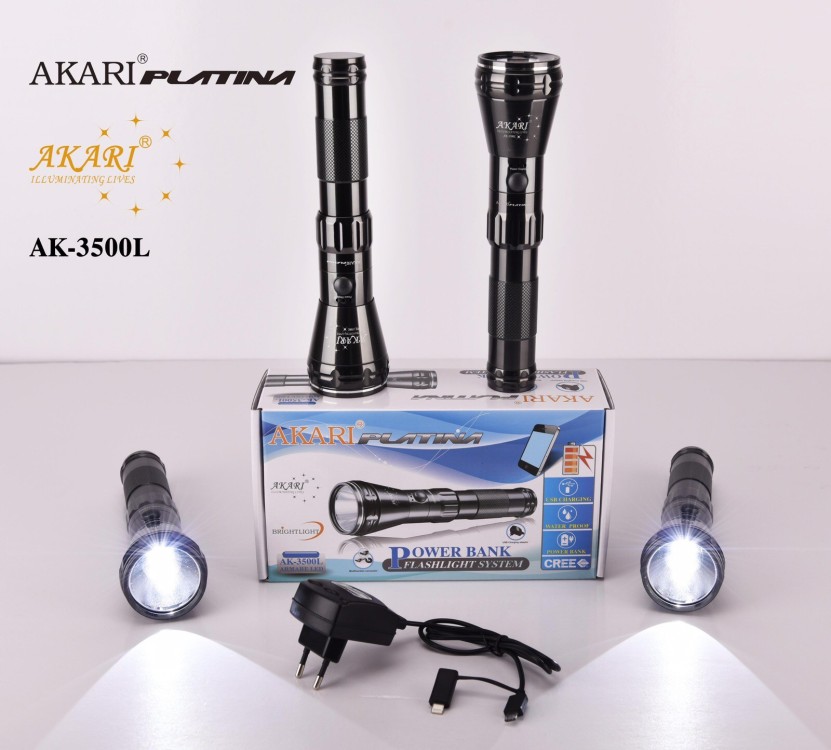 akari platina torch battery