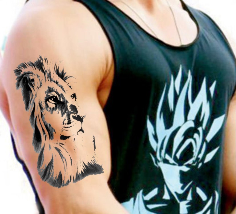 Half Arm Extra Temporary Tattoo Sleeve Black Tattoo Body Sticker Tiger Lion  Eagle Animal Men And Women Body Art  Buy Animal Tattoo StickersSimulation  Tattoo StickerTiger Lion Tattoo Sticker Product on Alibabacom