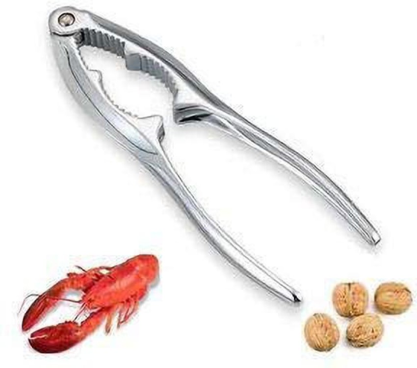 Ruluti 3pcs Aragosta Crayfish Cracker preleva cucchiai con Scatola Big Peel Gamberetti Seafood Tool Pinze Pinzetta Pinzetta Pinze 