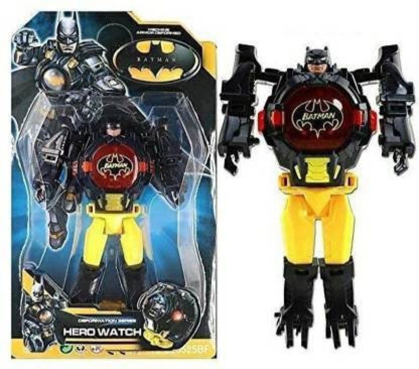 toys collection Batman toys it transform watch to batman and batman to  watch manually kids toys boys toys girls toys - Batman toys it transform  watch to batman and batman to watch