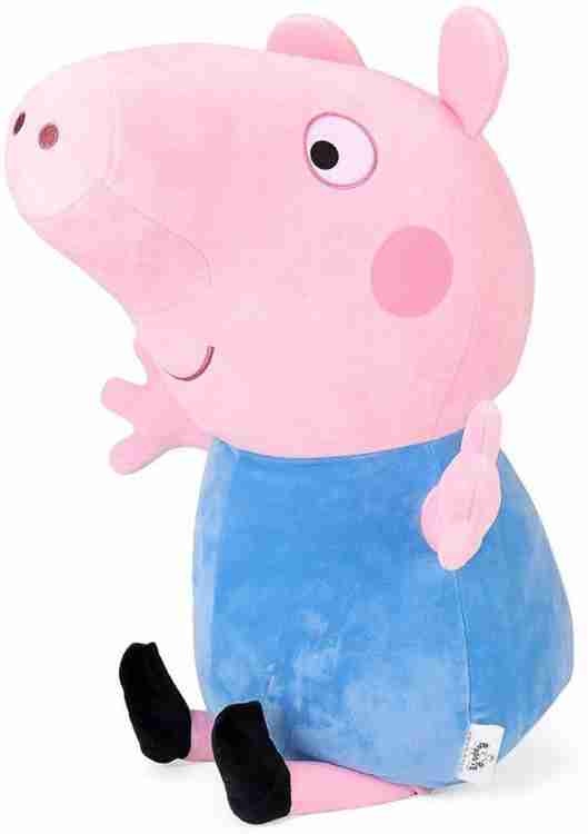 LittleBuoy CUTE PAPA & GEORGE PIG PLUSH STUFFED SOFT TOY - 20 cm - CUTE PAPA  & GEORGE PIG PLUSH STUFFED SOFT TOY . Buy PEPPA, GEORGE toys in India. shop  for
