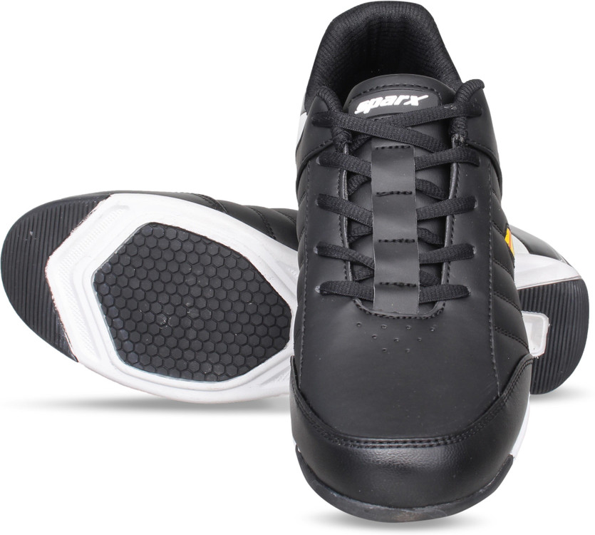 Sparx Men SM-393 Black White Motorsport 