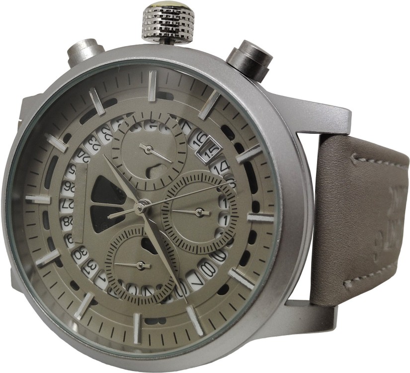 mont blanc grey chronograph