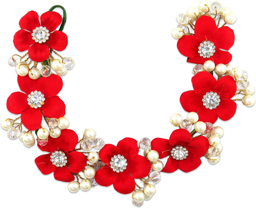 VAGHBHATT Crystal Moti Flower Party Bridal Fancy Hair Clip Headband Hair Accessories Tiara for Women and Girls (3Line Flower) Hair Chain Price in India - Buy VAGHBHATT Crystal Moti Flower Party Bridal VAGHBHATT Crystal Moti Flower Party Bridal Fancy Hair Clip Headband Hair Accessories Tiara for Women and Girls (3Line Flower) Hair Chain Price in India - Buy VAGHBHATT Crystal Moti Flower Party Bridal