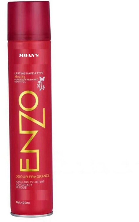 MOAN'S enzo hair styling spray 420ml Hair Spray Price in India - Buy MOAN'S enzo  hair styling spray 420ml Hair Spray online at 