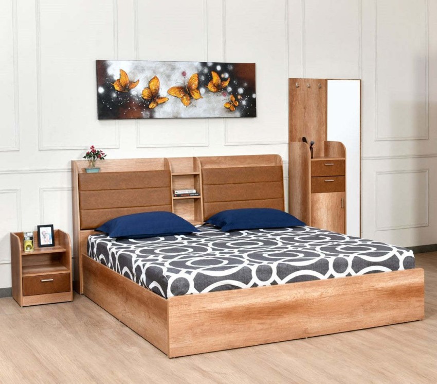 bed with dressing table price