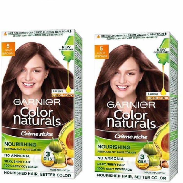 GARNIER Colour Naturals Light Brown(Shade 5) - Pack of 2 , Light Brown Price in India - Buy GARNIER Colour Naturals Light Brown(Shade 5) - Pack of 2 , Light Brown online at GARNIER Colour Naturals Light Brown(Shade 5) - Pack of 2 , Light Brown Price in India - Buy GARNIER Colour Naturals Light Brown(Shade 5) - Pack of 2 , Light Brown online at