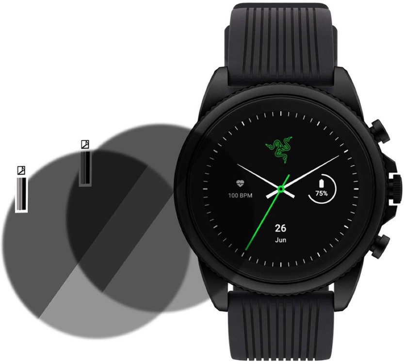 xzote Screen Guard for Razer x Fossil Gen 6 Smartwatch - xzote : 