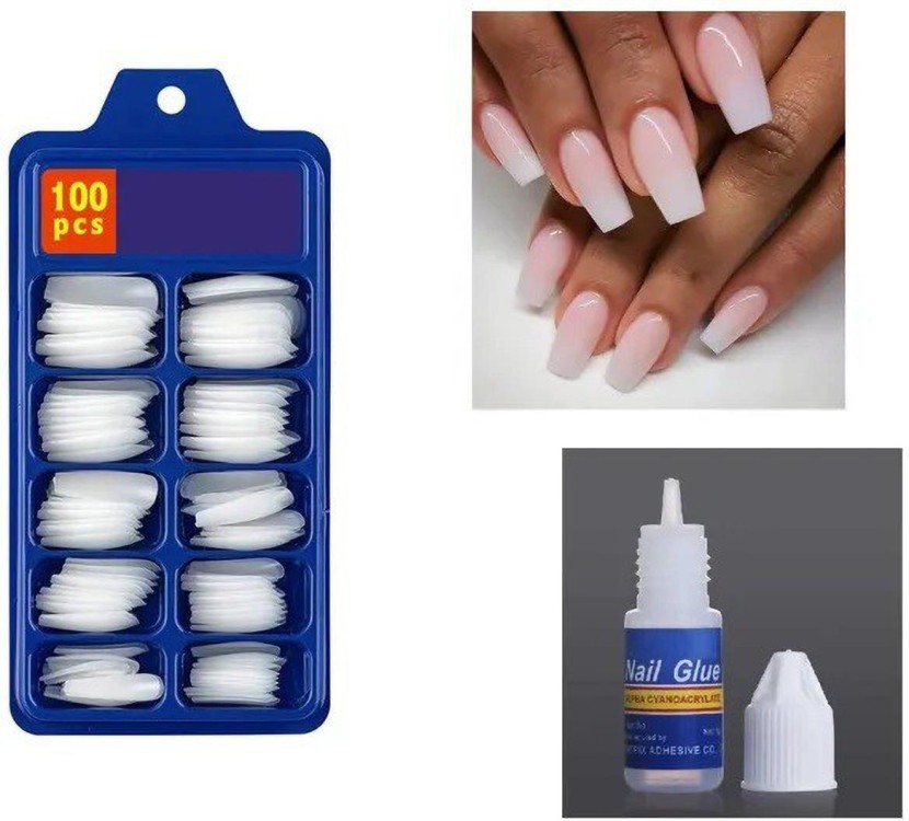 Prinex Artificial Nails & Glue 100 Piece Artificial Nail Glue 3gm white  (Pack of 100) white - Price in India, Buy Prinex Artificial Nails & Glue  100 Piece Artificial Nail Glue 3gm