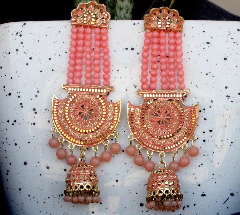 Oversized Earrings for Brides Inspired By Bollywood Celebrities Royal  Regal These Are