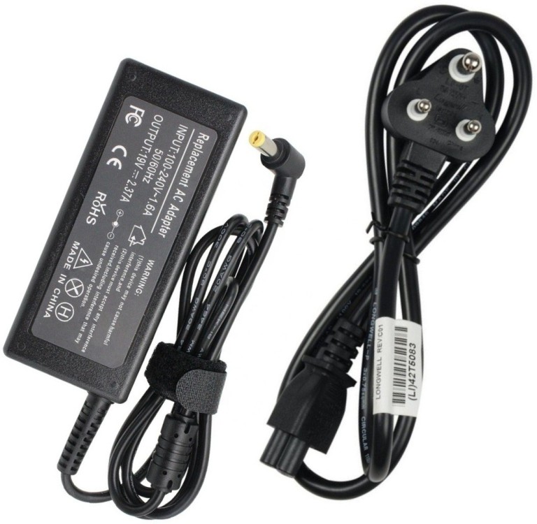 SellZone 45W 19V  Pin  Laptop Charger Adapter For Extensa 15  EX215-51 45 W Adapter - SellZone : 