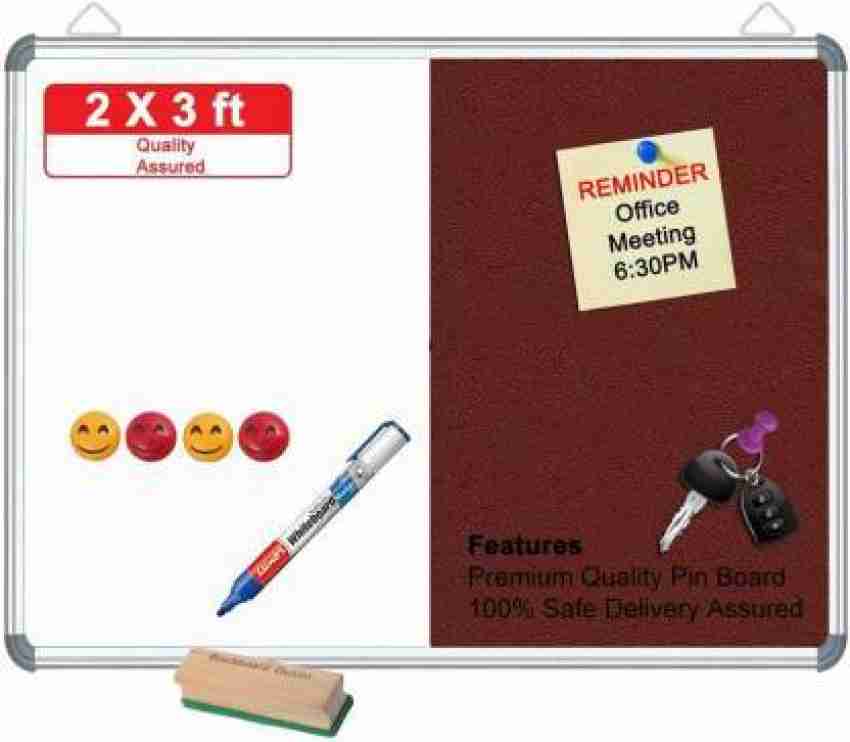 WRITING AND DISPLAY 2*3 Magnetic board /Pin Board/Soft Board for Home,  School, and Office PINUP BOARD Bulletin Board Price in India - Buy WRITING  AND DISPLAY 2*3 Magnetic board /Pin Board/Soft Board