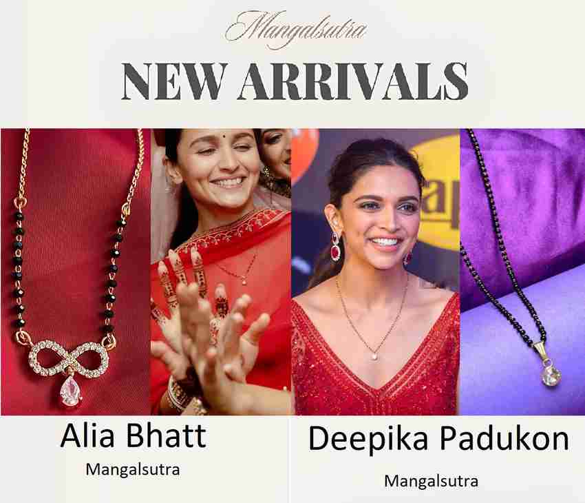 Bollywood actress mangalsutra on sale