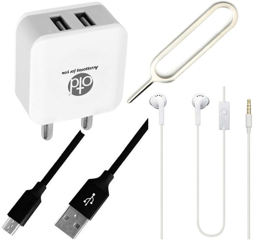 OTD Wall Charger Accessory Combo for Motorola Moto X (2nd Gen), Motorola  Moto X Force, Motorola Moto X Play, Motorola New Moto E (2nd Gen) Price in  India - Buy OTD Wall