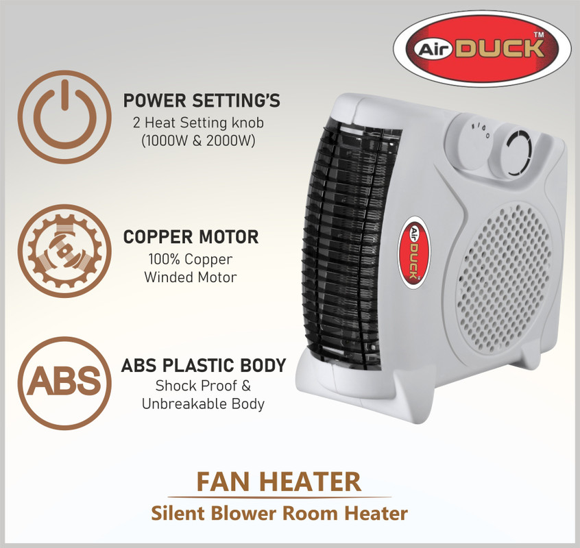 Air Duck Fan Heater All in one Fan Room Heater Price in India - Buy Air  Duck Fan Heater All in one Fan Room Heater online at Shopsy.in