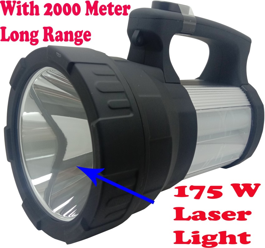 torch light rechargeable 2000 mtr range