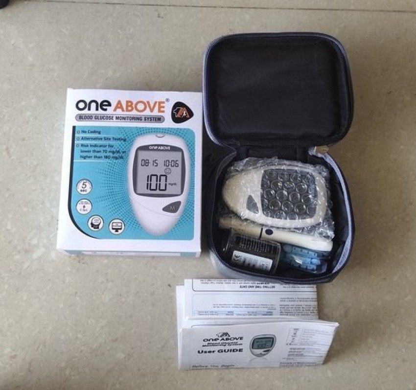 one above glucometer