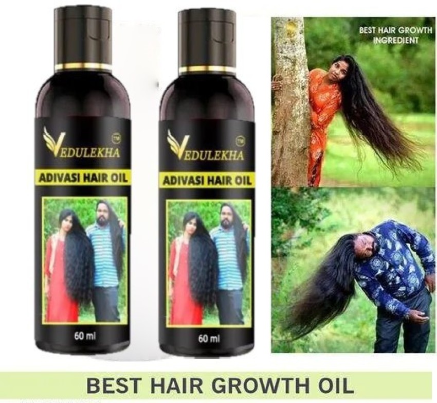 vedulekha Ayurvedic Nilambri Aadivashi Hair Growth Oil 60 ml (pack of 2) Hair  Oil - Price in India, Buy vedulekha Ayurvedic Nilambri Aadivashi Hair  Growth Oil 60 ml (pack of 2) Hair