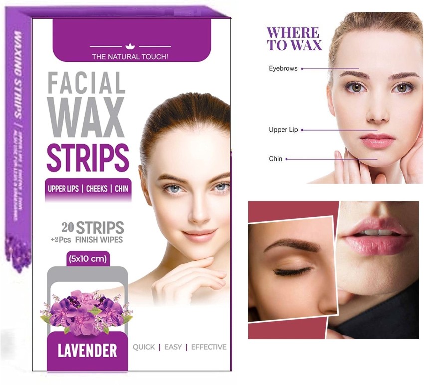 Buy Nads Facial Wax Strips 20 Online at Chemist Warehouse