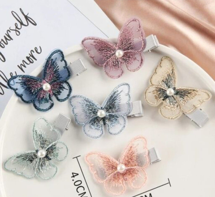 butterfly clips 6 bfc6 hair clip hsnj jewels original imaghzsrbgagarwy