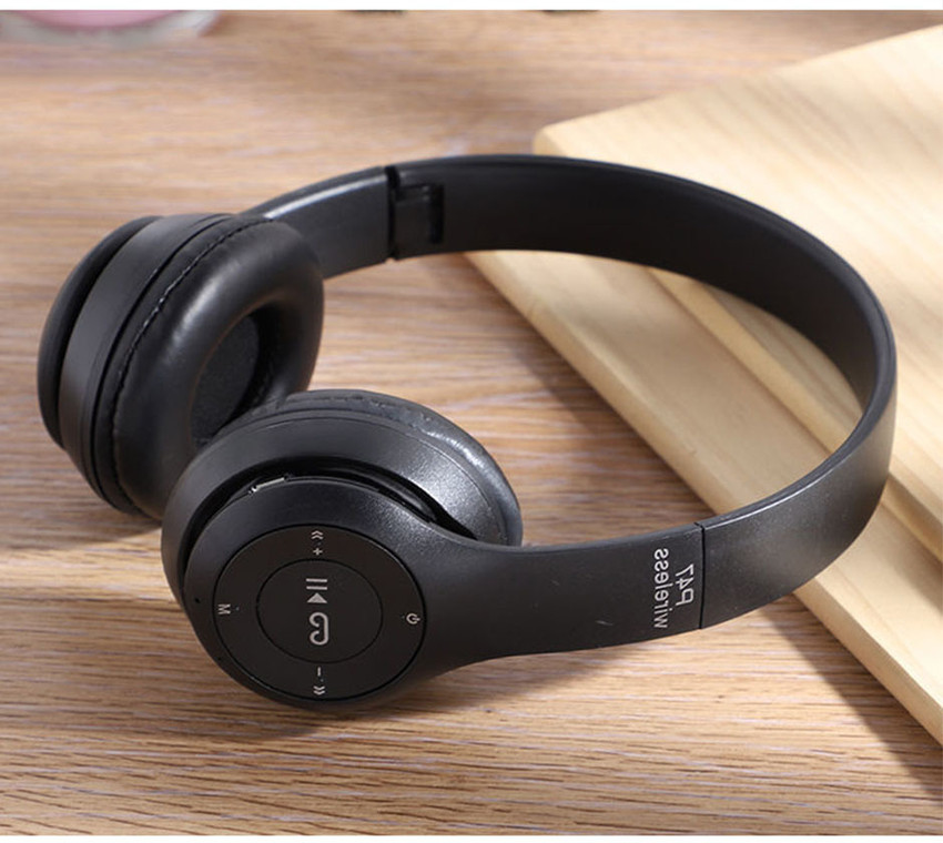 NEW PRICE P47 Wireless Active Noise Cancellation Thunder Beat Sound Headphone Bluetooth Headset