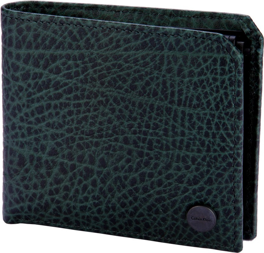 calvin klein green wallet