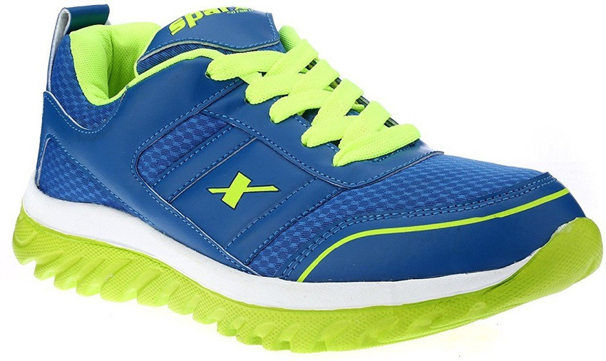 SM-502 Blue Green Sport Running Shoes 