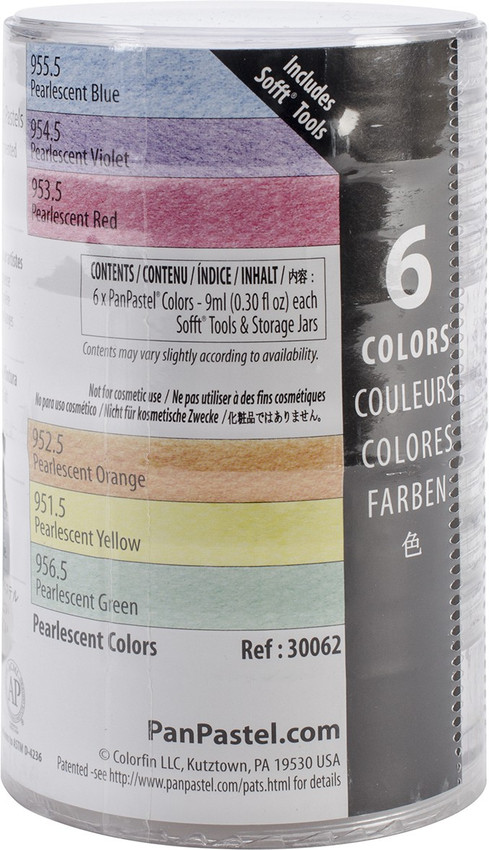 Colorfin Panpastel Ultra Soft Artist Pastel Set 9Ml 6/Pkg ...