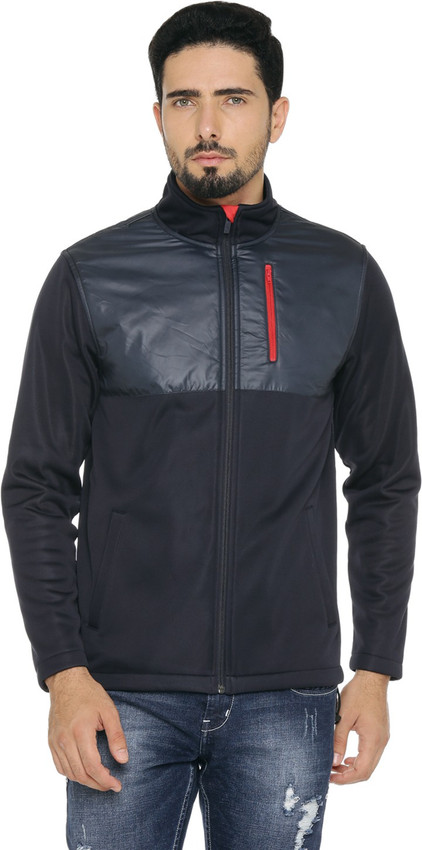Pantaloons Full Sleeve Solid Men Jacket 
