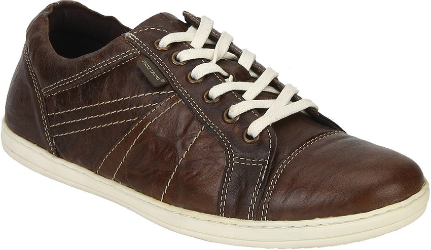 red tape brown sneakers shoes