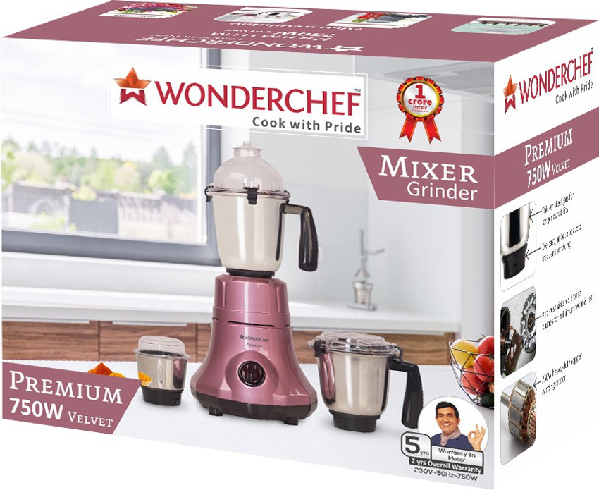 wonderchef premium mixer grinder