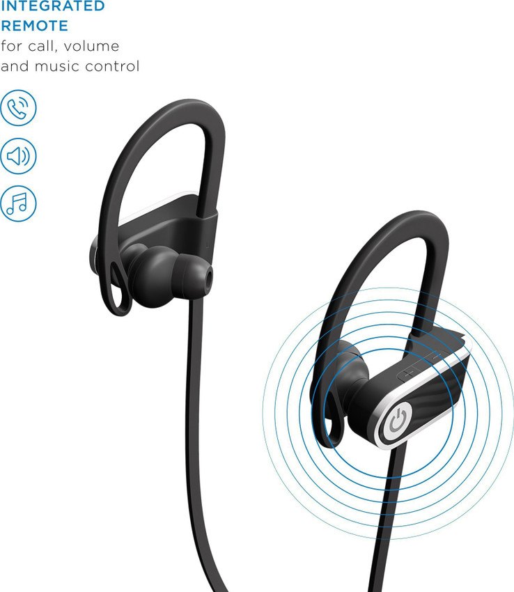 soundlogic voice assistant wireless sport earbuds bluetooth headset with mic