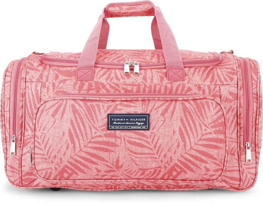 TOMMY HILFIGER Sharon Duffel Without Wheels Red - Price in India |  Flipkart.com