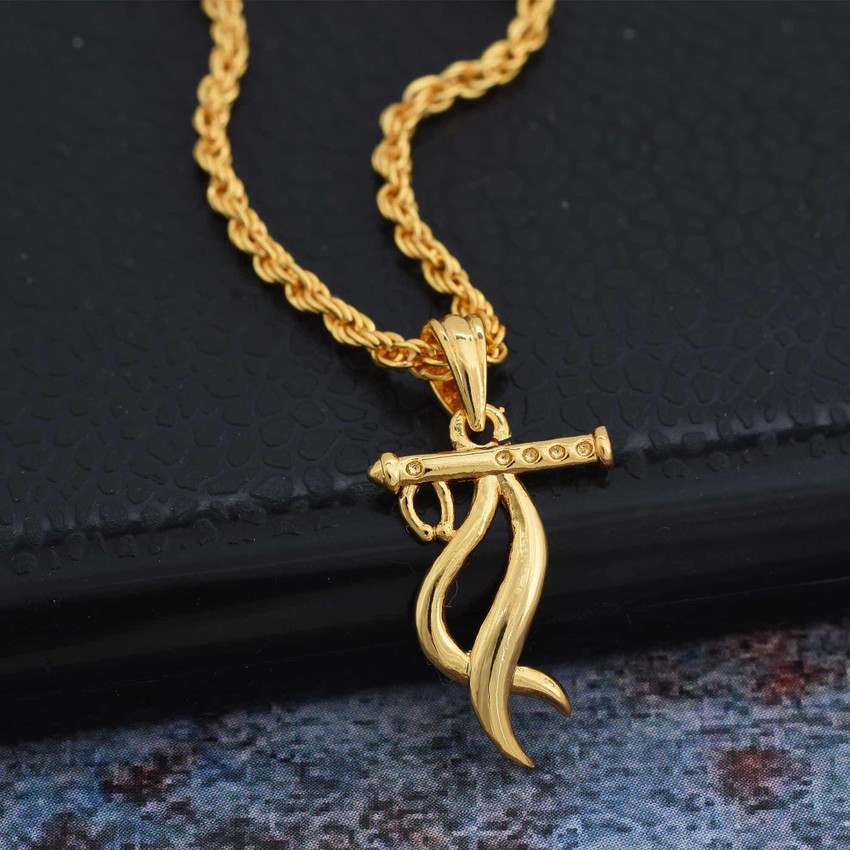 Morvi Gold Plated 24kt 1 Micron Brass 