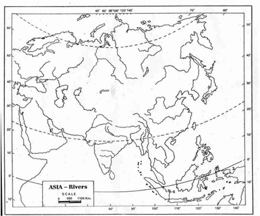 Asia River Map Blank Flipkart.com | Craftwaft River Map Of Asia Blank A4 67 Gsm Project Paper -  Project Paper
