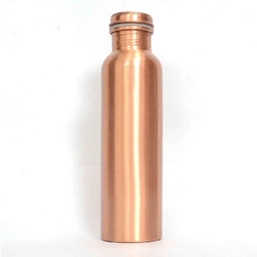 Copper Water Bottle Handmade Joint Free Leak Proof For Health Benefits 1000ML 