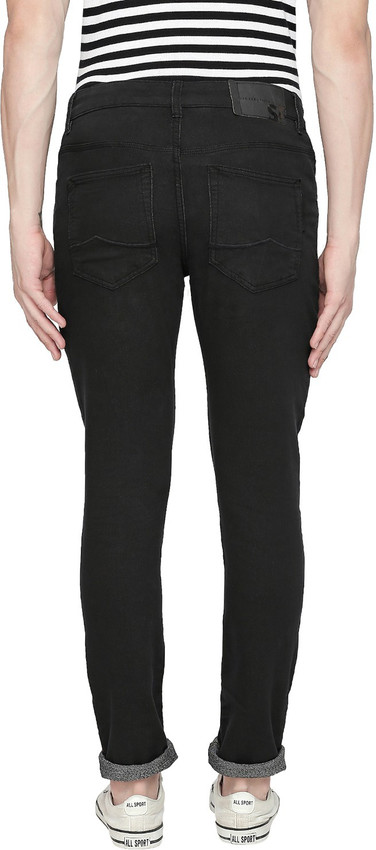 SF Jeans by Pantaloons Skinny Men Black 