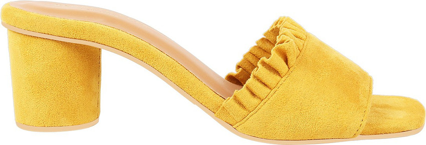 Kenneth Cole Women Yellow Heels - Buy 
