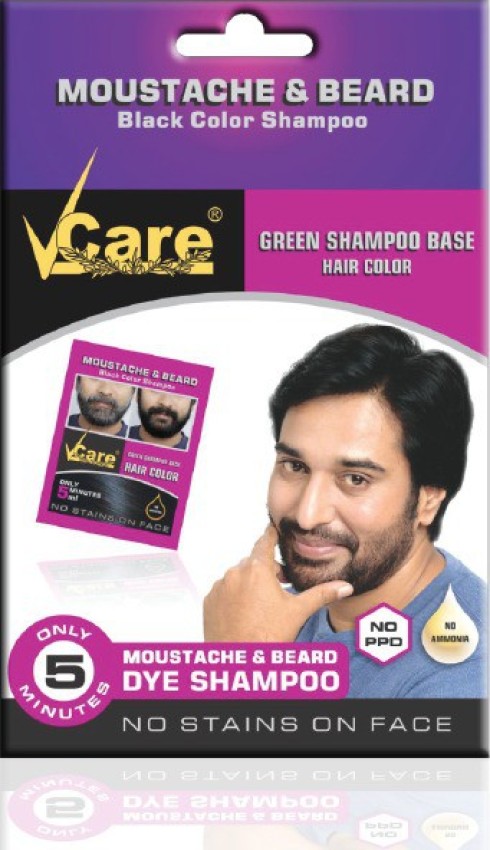 Vcare Moustache and Beard Hair Color, (Pack Of 10) , Black - Price in India,  Buy Vcare Moustache and Beard Hair Color, (Pack Of 10) , Black Online In  India, Reviews, Ratings & Features 