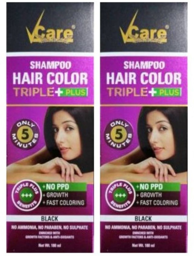 Vcare Shampoo Hair Color Black 180mll,, , BLACK - Price in India, Buy Vcare  Shampoo Hair Color Black 180mll,, , BLACK Online In India, Reviews, Ratings  & Features 
