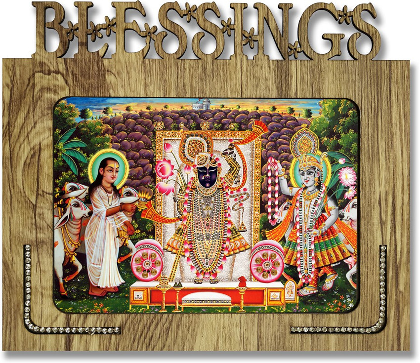 Poster N Frames Poster N frames Decorative Blessings Hand Crafted Wooden table with photo of shreenathji shree yamunaji shri mahaprabhuji size of photo frame 5x7 Digital Reprint inch x 9 inch Poster N Frames Poster N frames Decorative Blessings Hand Crafted Wooden table with photo of shreenathji shree yamunaji shri mahaprabhuji size of photo frame 5x7 Digital Reprint inch x 9 inch