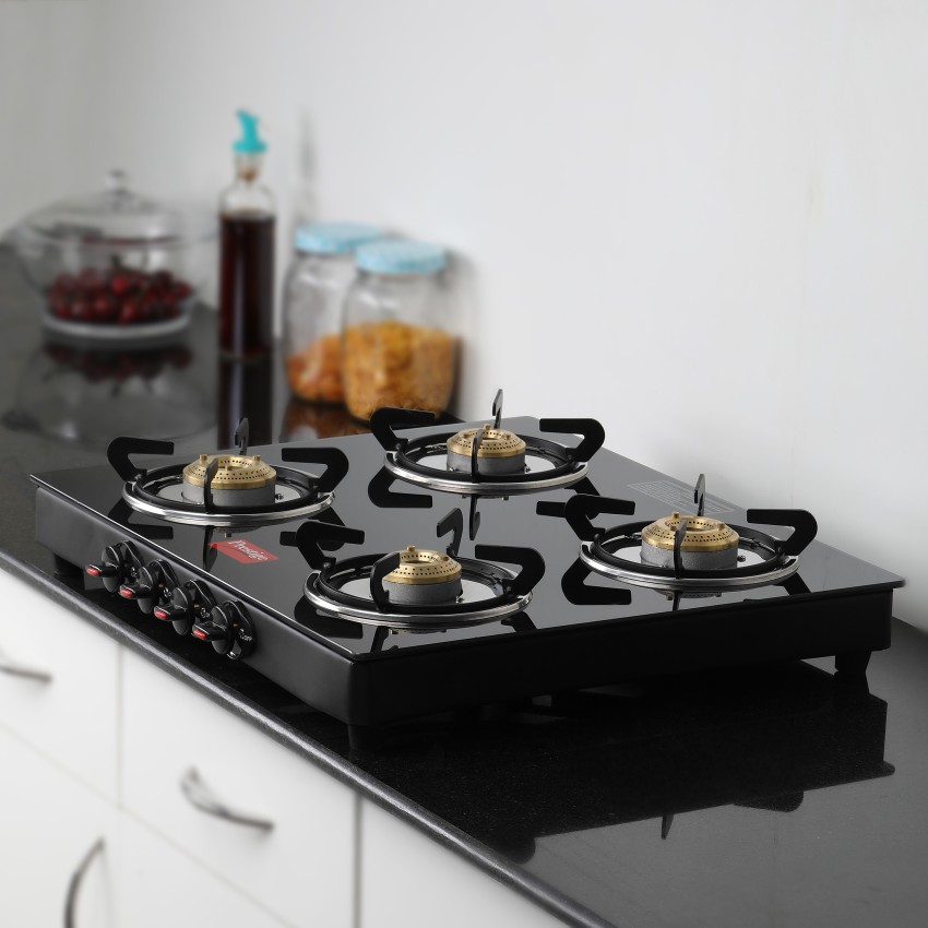 prestige marvel glass 4 burner gas stove